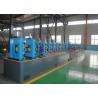 High Performance Carbon Steel ERW Pipe Mill , Steel Pipe Manufacturing Machine