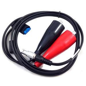 China Red And Black Head 5 Pin Power Cable , Leica Total Station Cable For Sr530 supplier