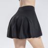 China Ladies Sports Golf Pleated Tennis Skirt With Pockets High Waist Athletic Skorts wholesale