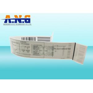 China Paper UHF Rfid Tag , rfid baggage tags For Airport Luggage Management supplier