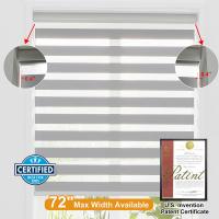 China Day And Night Zebra Roller Blinds Light Filtering Shades Zebra Window Blinds on sale