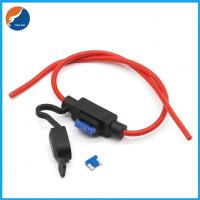 China 18 AWG Wire Automotive Inline Type ATT Micro Low Profile Blade Fuse Holder on sale