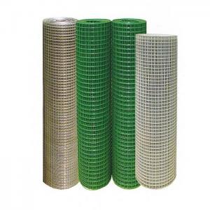 China 16 Gauge Heavy Duty Plastic Coated Wire Mesh 0.5m-2.0m Pvc Coated Wire Mesh Rolls supplier