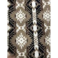 China 100% Polyester Jacquard Faux Lamb Wool 380gsm Effective Door Width 150cm on sale