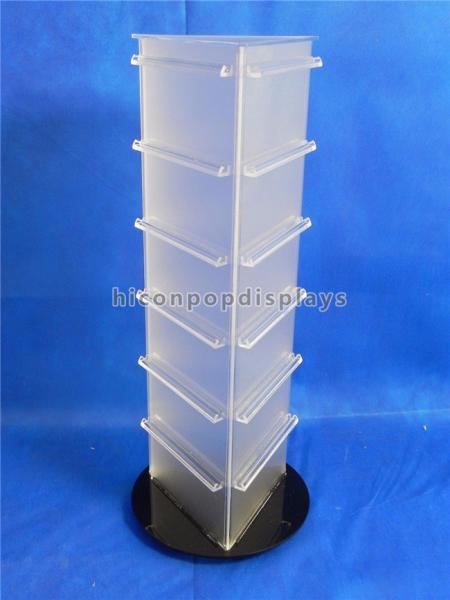 19 Tall Countertop Spinner Rack Display Stand Custom Acrylic