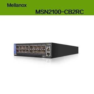 China Max Speed EDR Nvidia Mellanox Spectrum Based 100gbe 1u Open Ethernet Switch with Cumulus Linux MSN2100-CB2RC 16 Qsfp28 Ports wholesale