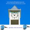 China Double side city street clocks and movement, moving with stepper motor mechanism up to  60cm 100cm 120cm dia. clocks wholesale