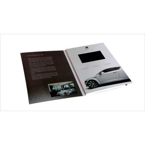 China Advertising video brochure card for greeting , lcd video mailer for fair display supplier