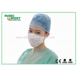 7x20cm Earloop Style Disposable Paper Face Mask For Food Factory