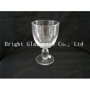 China Clear wine goblet glass, Water Goblets Glassware sale supplier