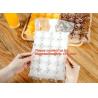 China Food Grade Safety Disposable Plastic Ice Cube Bag for Making Ice Packs, Self-Seal Disposable plastic LDPE Ice Cube Bags wholesale