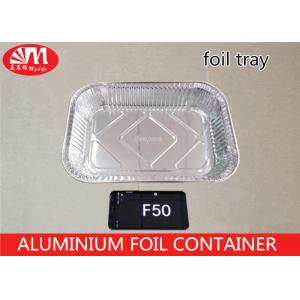 F50 pollution en aluminium de volume de la torréfaction Pan Disposable Container 2400ml libre