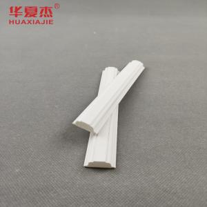 Parting Trim White Vinyl 12'' PVC Foam Moulding Building Decorative Material