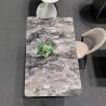 China Venetian Brown Marble Dining Table with Polished Surface and Modern Style for High-End Spaces wholesale