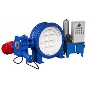 China PN2.5~PN40 Hydraulic Operated Butterfly Valve DN150~DN4800 supplier