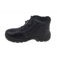 China Midsole Artificial Leather Safety Shoes / Shock Absorbing Shoes For Work on sale