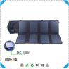 Hot selling 8 foldings 28w dual voltage controller auto solar charger for laptop