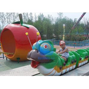 Reliable Theme Park Rides Attractions Roller Coaster Train Sliding Ride For Kids