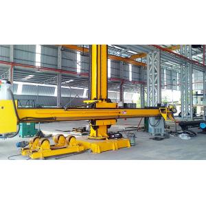China Motorized Wind Tower Welding Column And Boom Joint Welding Roller / Positioner supplier