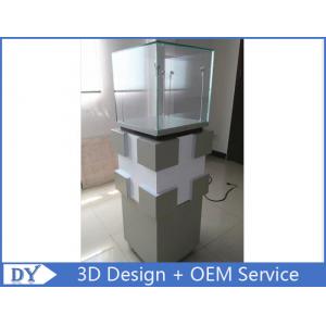 China Manufacturer supplier modern simple style glass display cabinets with custom size supplier