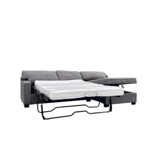 Charcoal Multi Purpose Sofa Bed Modern Fabric Sofa Bed With Spring Mattress