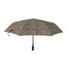China 190T Polyester 3 Folding Umbrella With Lepoard Pattern wholesale