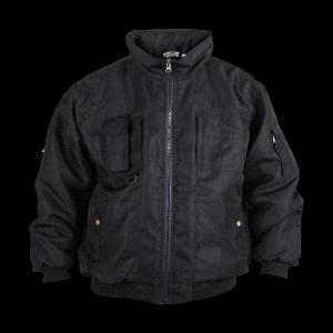 mens Black gabardine Winter Work Jackets uniform with metal zipper for ...