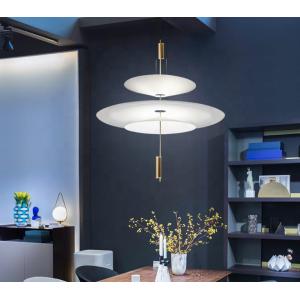 White Modern Metal Acrylic Chandelier Lighting For Home Decoration