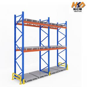 2700mm 1100mm Warehouse Shelving And Racking Cold Rolled 2 Shelf Pallet Rack