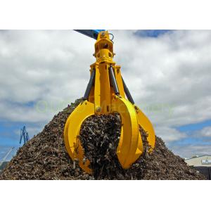 Electric Hydraulic Mechanical Crane Grab For Waste Material