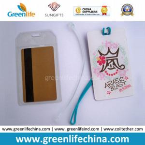 Clear PVC Card Holder/Travel Tag for Luggage Tag Using