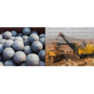 China 140MM Size 5.51 inch Grinding Ball Forged Alloy Steel for Crushing industry supplier
