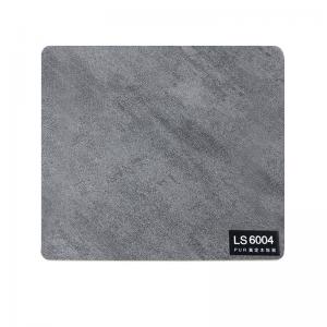 Square Bamboo Charcoal Grey Marble PVC Cladding Panels OEM ODM