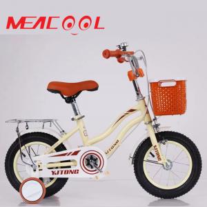 China Carbon Steel Delicate Lightweight Kids Bike With Training Wheel For 3 Years Old supplier