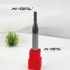 China 3mm 4 Flute Solid Carbide End Mill Micro Grain Tungsten Steel Milling Cutter for Steel CNC Precision Tool HRC55 Hardness TiAlN Coated wholesale