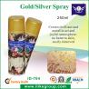 China Gold / Silver Party String Spray To Creates Brilliant And Metallic Art wholesale