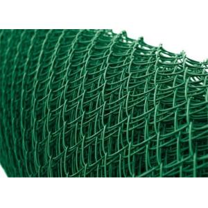 Safety Barrier 2x15m 2.5mm Green Vinyl Coated Chain Link Fence