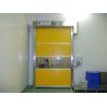 China Automatic Industrial High Speed Shutter Door , 1.2mm PVC Curtain Thickness wholesale