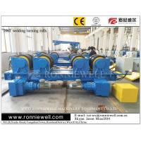 China Motorized travel conventional welding rotator for pipe tank seam welding on sale