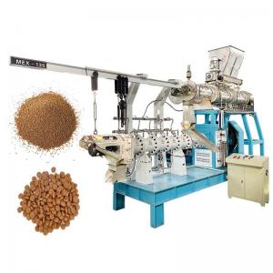 1t/H- 2t/H Dry Type Fish Feed Extruder Wet Type Dog Food Extruder Machine