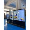 China 65'' Ultra-Thin Bezel HD LCD Advertising Machine Anti-Explosion Vertical LCD Advertising Player   Digital Signage wholesale