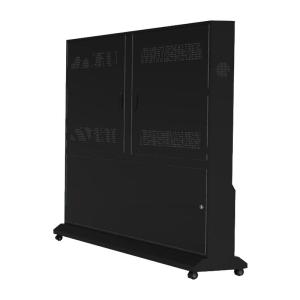 China Señalización portátil de Digitaces del soporte del piso IP65 con el quiosco de la pantalla táctil de Android Wifi IPS del rodillo wholesale