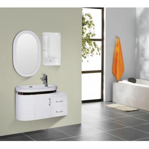 China Round type 15mm PVC Material ceramic vanity top with integrated sink 90 X 45 / cm supplier