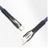 China 3.1A USB 2.0 Charging Cable For Type C Blue Flat Denim Tinned Copper 1.5m wholesale