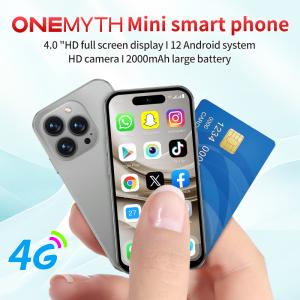 2GB+16GB Android 12 Play Store M17 Pro Mini Smartphone 4G Dual SIM 4.0'' HD Full Screen 2000mAh