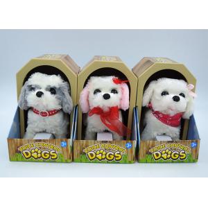 China Electronic Children's Moving Puppy Toy , Toy Walking Dogs That Bark And Walk supplier