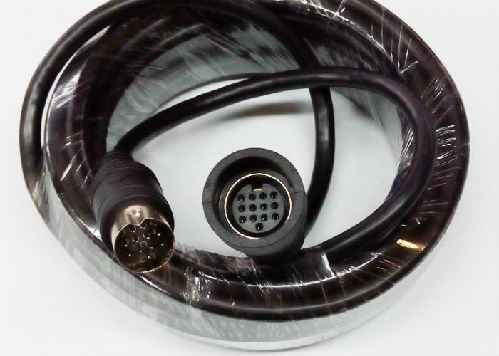 China Cabo personalizado do ruído de 13 Pin para o monitor de inversão automotivo do vídeo da câmera supplier