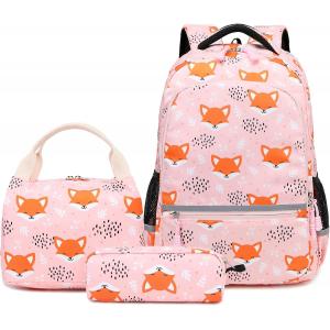 China Soekidy Backpacks For Girls Backpack For School Fox Unicorn Backpack Kids Backpack Set, Preschool Bookbag supplier