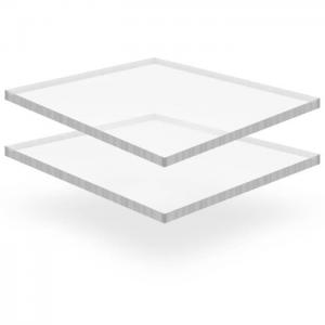 Transparent Acrylic Diffuser Sheet 10mm Acrylic Panels For Fluorescent Lighting