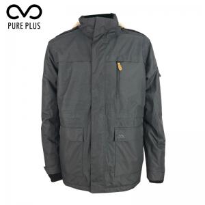 Multi Pockets Mens Light Padded Jacket Adjustable Cuffs 500PCS MOQ